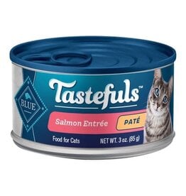 Blue Buffalo Blue Buffalo Cat Tastefuls Pate Indoor Salmon Entree 3oz