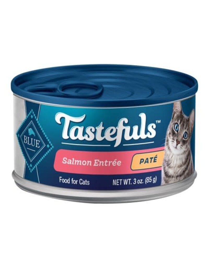 Blue Buffalo Blue Buffalo Cat Tastefuls Pate Indoor Salmon Entree 3oz