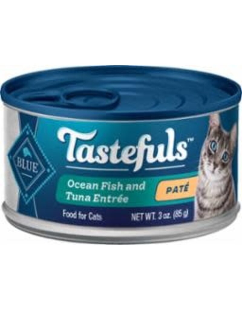 Blue Buffalo Blue Buffalo Cat Tastefuls Pate Ocean Fish Tuna Entree 3oz