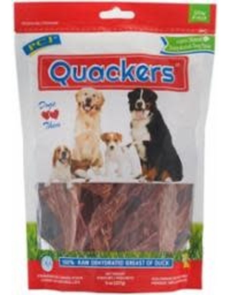 PCI Pet Center Pet Center Inc Quackers 100% Duck Breast Jerky For Dogs 8oz
