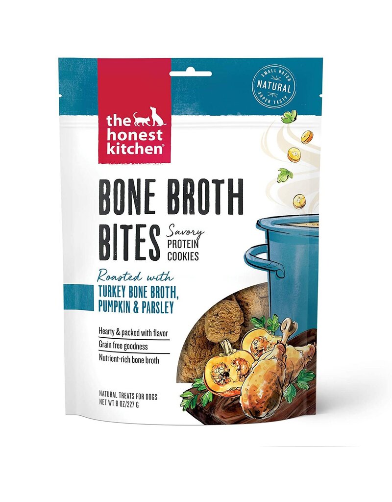 Honest Kitchen The Honest Kitchen Bone Broth Bites Turkey Recipe Dog Treats 8oz