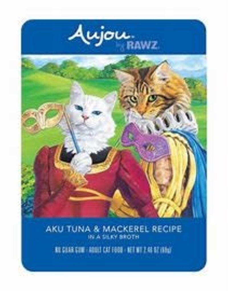 Rawz Rawz Aujou Aku Tuna & Mackerel Recipe Wet Cat Food 2.46 oz