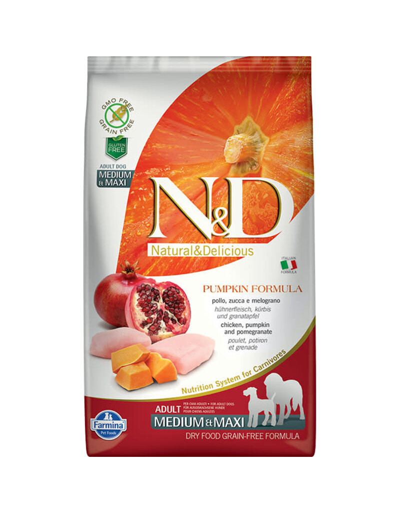 Farmina Farmina Dog Grain Free Pumpkin Chicken & Pomegranate Medium & Max 5.5lb