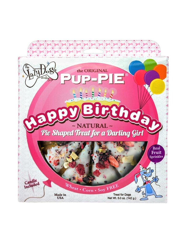 The Lazy Dog Lazy Dog Happy Birthday Pup-PIE for a Darling Girl 5 oz