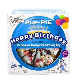 The Lazy Dog Lazy Dog Happy Birthday Pup-Pie for a Charming Boy 5 oz