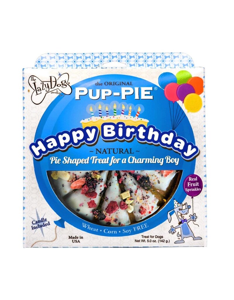 The Lazy Dog Lazy Dog Happy Birthday Pup-Pie for a Charming Boy 5 oz