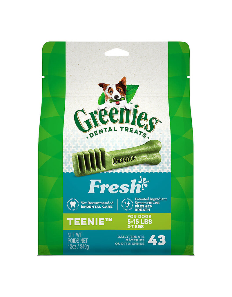 Greenies Greenies Fresh Treat Pack Bag Teenie 43 treats 12oz