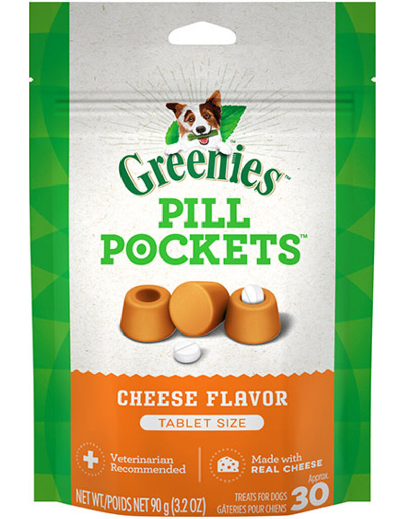 Greenies Greenies Pill Pockets Treats Cheese Dog 3.2 oz