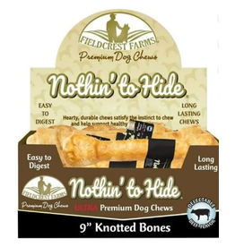 Ethical Fieldcrest Farms Nothin' to Hide Ultra Knotted Bone 9" Beef 14 / Box