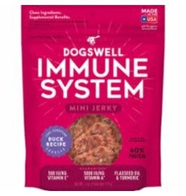 Dogswell DOGSWELL DOG IMMUNE DEFENSE JERKY MINI GRAIN FREE DUCK 4OZ