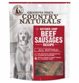 GRANDMA MAES COUNTRY NATURALS Grandma Mae's Country Naturals Dog Sausage Beef 5oz