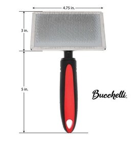 Bucchelli Slicker Brush With Flat Head Angled Pins