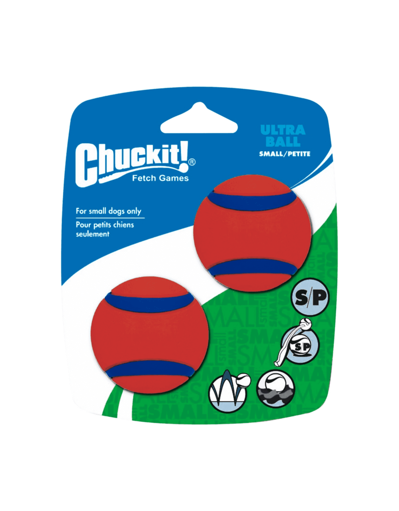 Chuckit Chuckit Ultra Rubber Ball Dog Toy, 2 pack