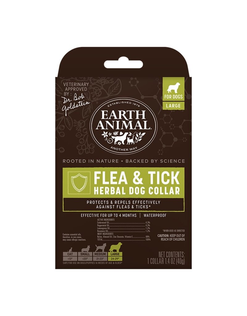 Earth Animal EARTH ANIMAL DOG FLEA & TICK COLLAR LARGE