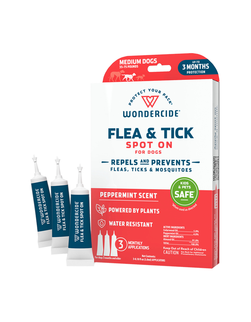 Wondercide Wondercide Dog Flea Tick Spot On (Peppermint/Medium)