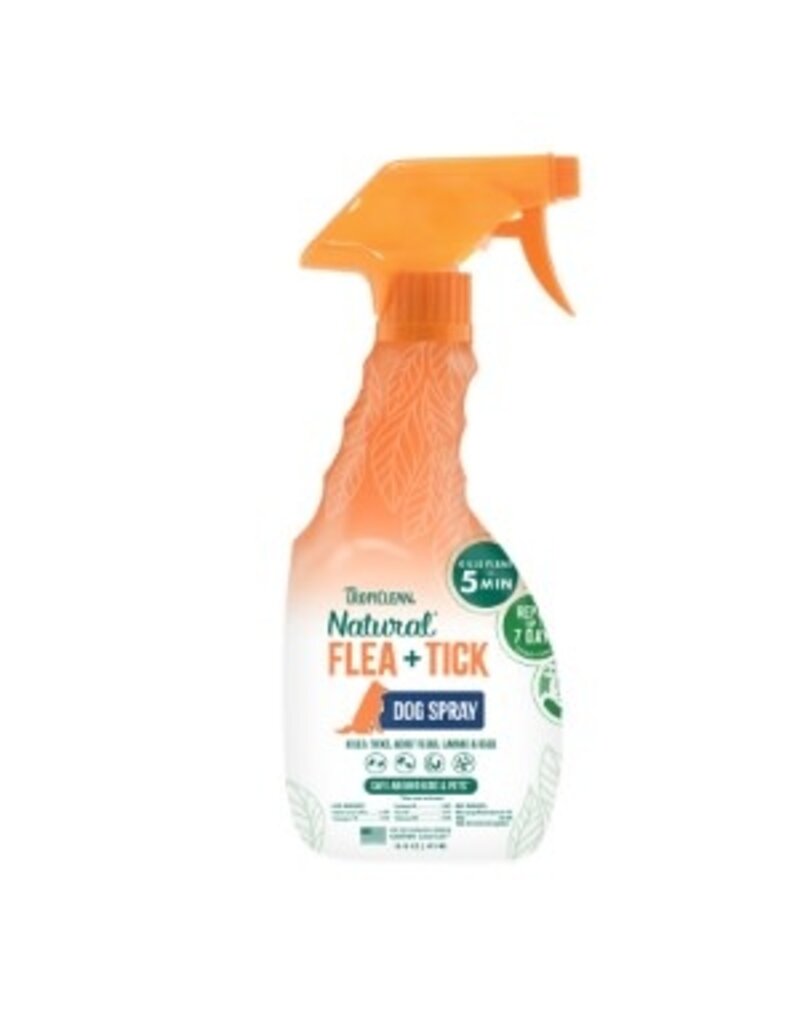 TropiClean Tropiclean Natural Flea and Tick Pet Spray 16oz