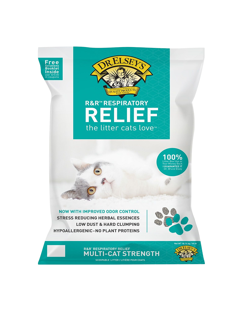 Dr. Elsey's Dr. Elsey's Precious Respiratory Relief Clumping Clay Cat Litter 40LB