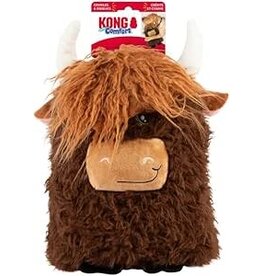 Kong Kong Comfort Jumbo Highland Cow Assorted Plush Extra Large