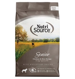 Nutrisource NutriSource Chicken & Rice Senior Dog Food 4LB