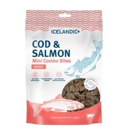 Icelandic Icelandic Cat Mini Cod Salmon Combo Bites 1.7oz