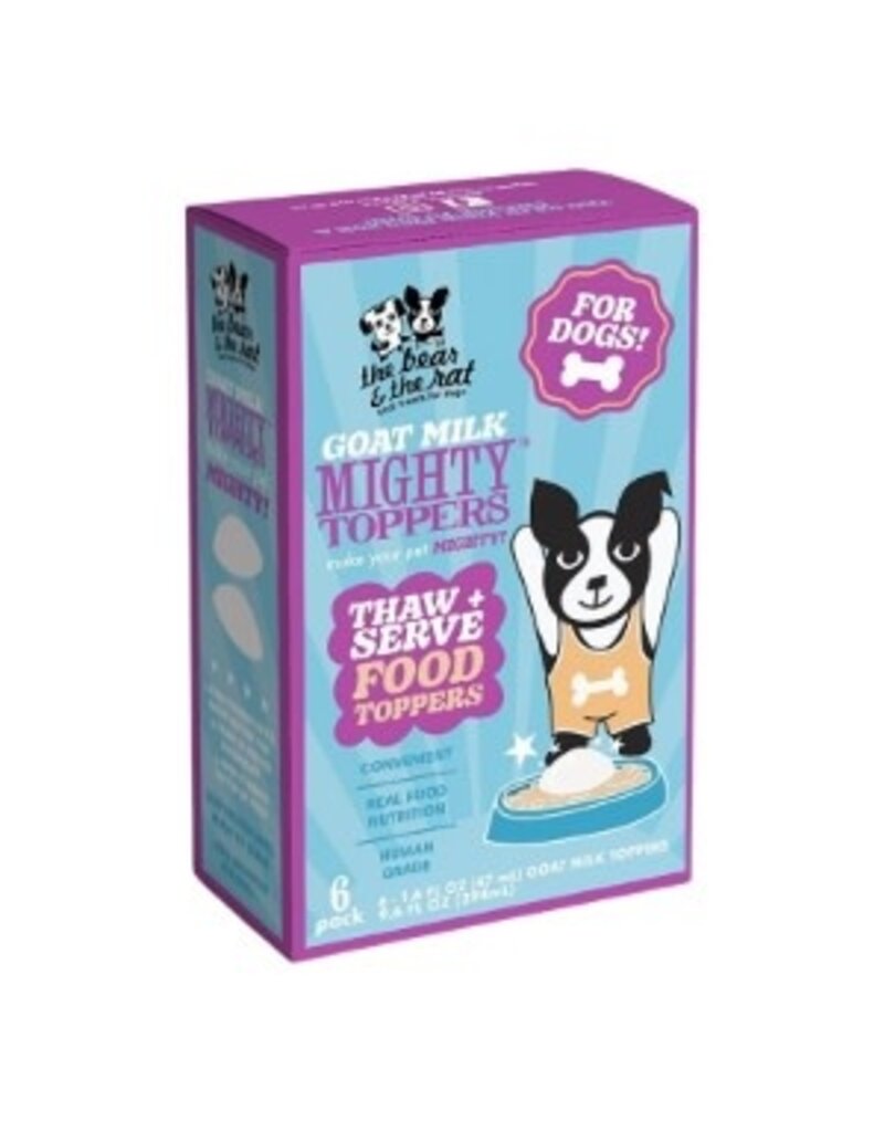 The Bear And The Rat THE BEAR & THE RAT DOG FROZEN TOPPER GOAT MILK