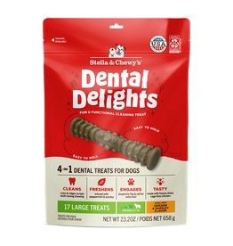 Stella & Chewy's Stella & Chewy's Dental Delights Large Dental Treats (For Dogs 51+ LB) 23.2oz