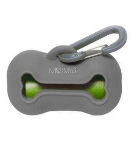 Messy Mutts Messy Mutts Dog Wastebag Holder Grey