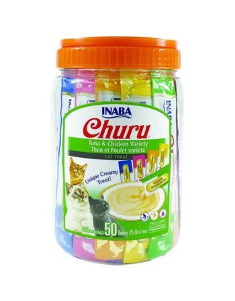 Inaba Inaba Cat Churu Tuna Chicken 50 Ct Jar