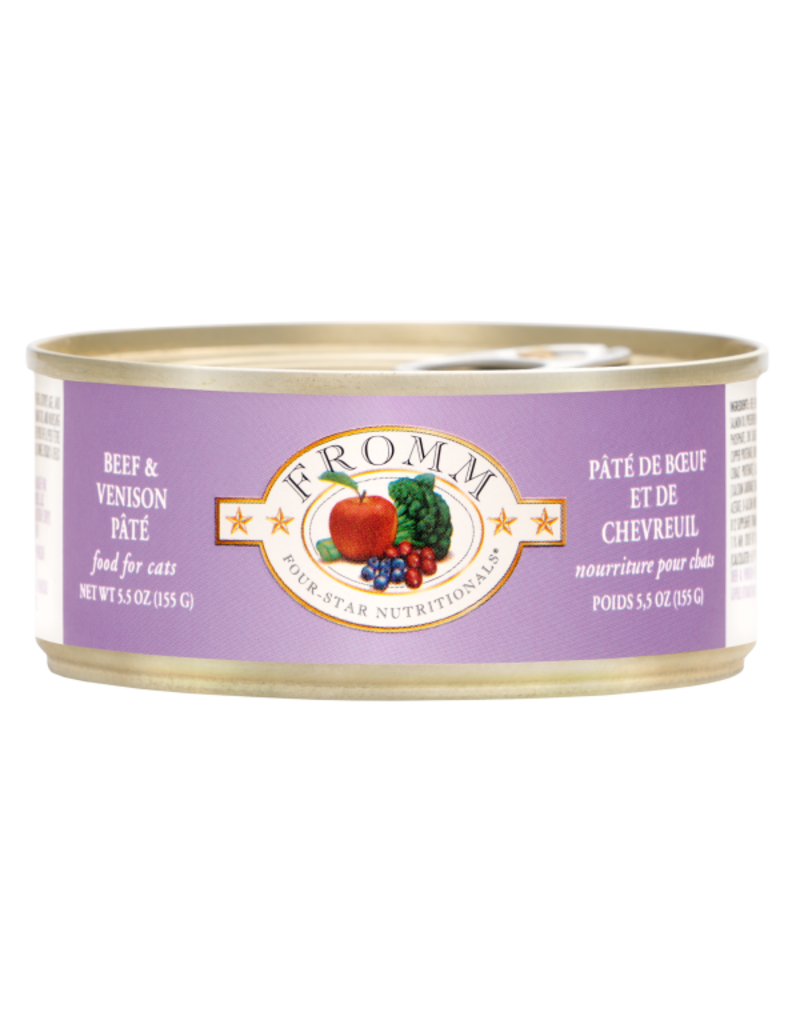 Fromm Fromm 4 Star Canned Beef & Venison Pate Cat Food