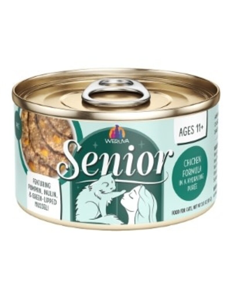 Weruva Weruva Cat Senior Hydrating Puree Chicken 3oz 12 Pack