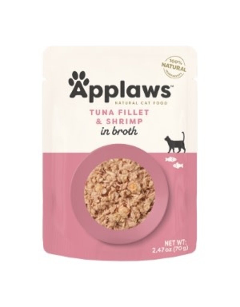 Applaws Applaws Cat Grain Free Tuna With Shrimp Pouch 2.47oz 12 Pack