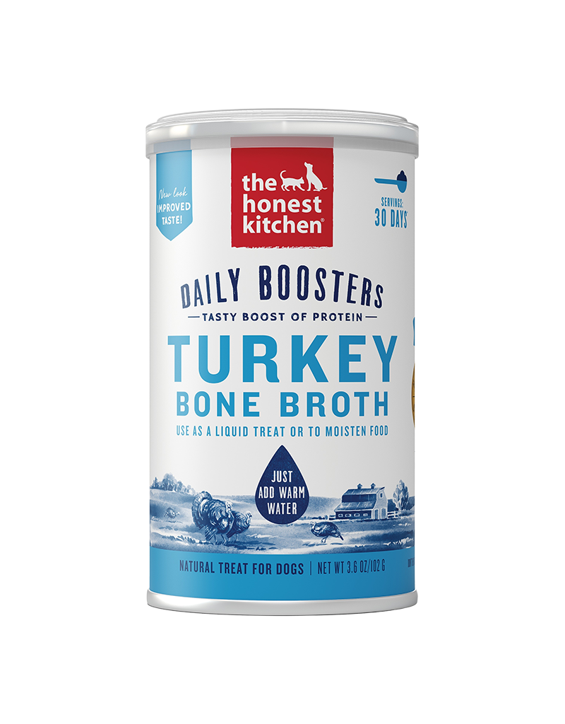 Honest Kitchen The Honest Kitchen Daily Boosters Dehydrated Turkey Bone Broth 3.6 oz