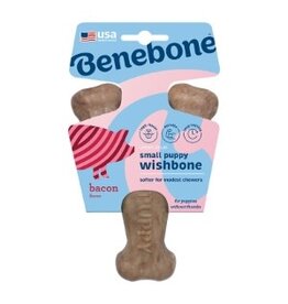 Benebone Benebone Puppy Bacon Wishbone Small