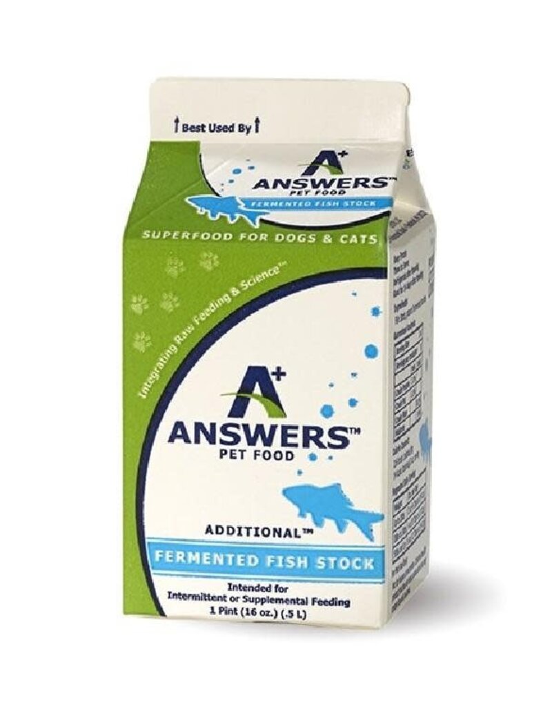 Answers Answers Frozen Additional Fermented Fish Stock 1 Pint