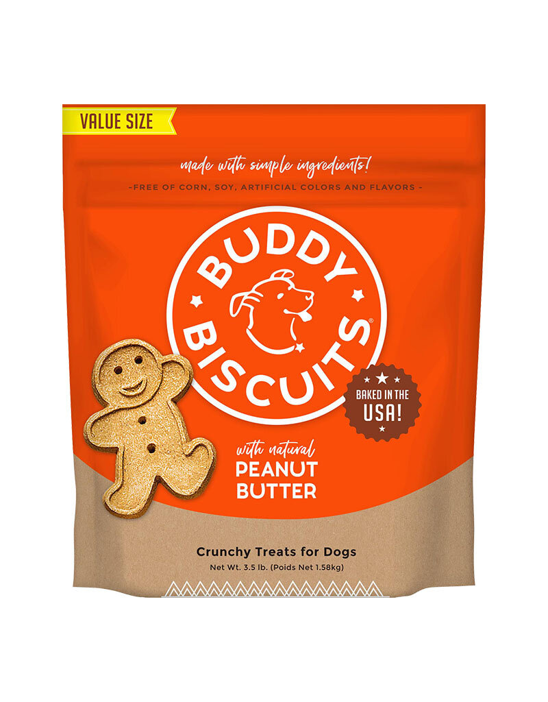 Cloud Star Buddy Biscuits Dog Treats - Peanut Butter 3.5lb