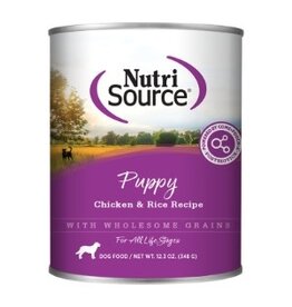 Nutrisource Nutrisource Dc 5.5oz/12 Puppy Sm Brd Chkn & Rice