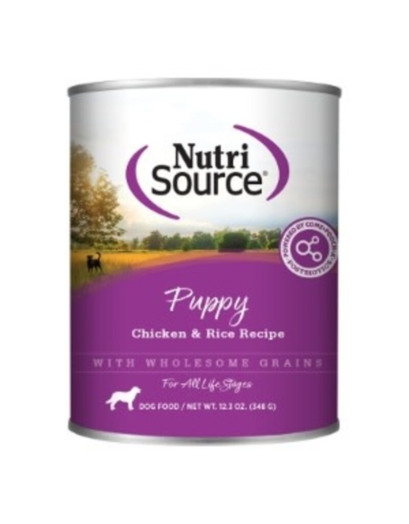 Nutrisource Nutrisource Dc 5.5oz/12 Puppy Sm Brd Chkn & Rice