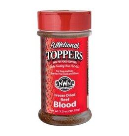 Northwest Naturals NORTHWEST NATURALS DOG CAT FREEZE-DRIED TOPPER BEEF BLOOD 3.5OZ