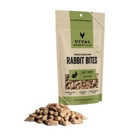 Vital Essentials Vital Essentials Freeze-Dried Raw Rabbit Bites Dog Treats 5oz