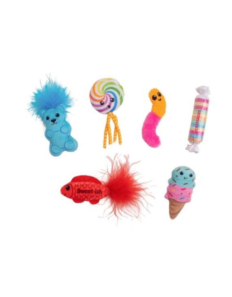 CatStages Catstages Kitty Sweet Treats Cat Toy 6 pack