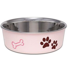 Loving Pets Loving Pets Bella Bowl Pink Medium