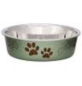 Loving Pets Loving Pets Metallic Bella Bowl Artichoke Large