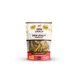 Chew Locally Chew Locally Chicken Feet Dog Treats 10 pack