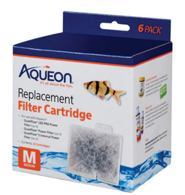 Aqueon Replacement Filter Cartridges Medium - 6 pack