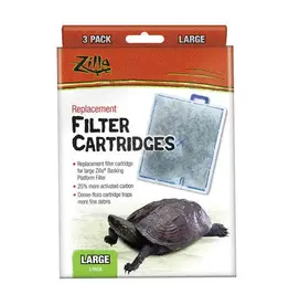Zilla Replacement Filter Cartridges Large 3 Pack
