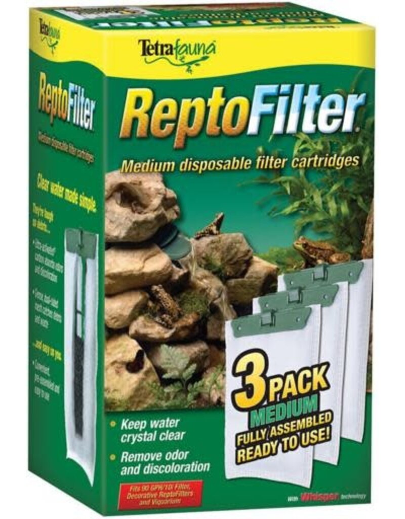 Tetra ReptoFilter Cartridge Medium 3 pack