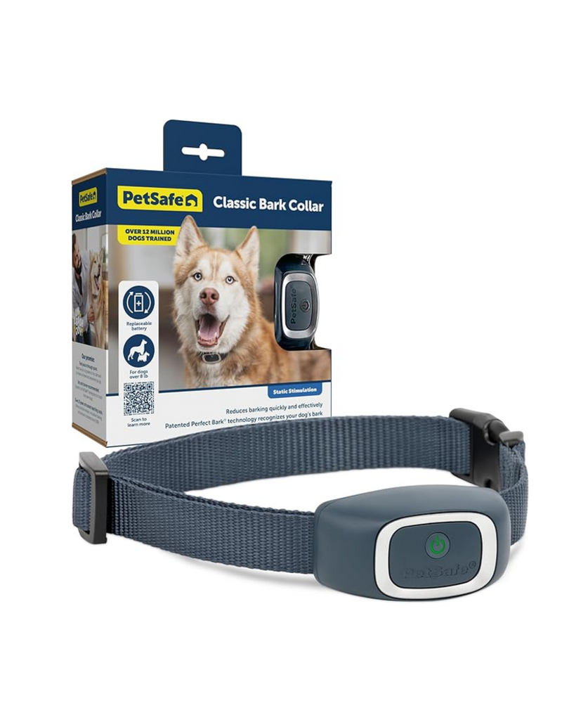Petsafe PetSafe Bark Control Collar, Waterproof Basic Bark Control Collar for Small Medium or Large Dogs 8 lb. and Up, Anti-Bark Static Correction Training Device for Canines