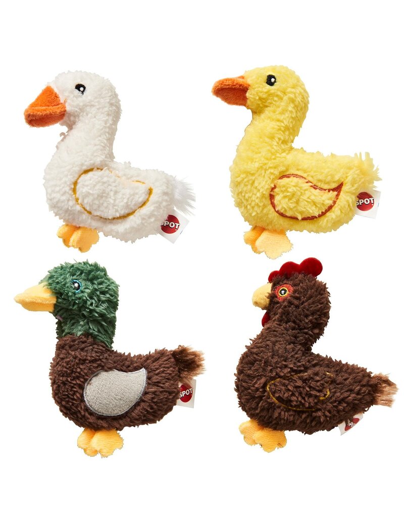 Ethical Ethical I Love The Earth Barnyard Bird Cat Toy Assorted 4 "