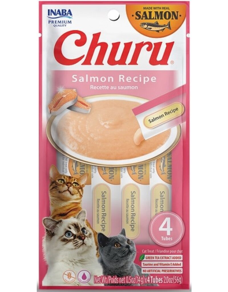 Inaba Inaba Churu Salmon Cat Treats 6 / 2 oz