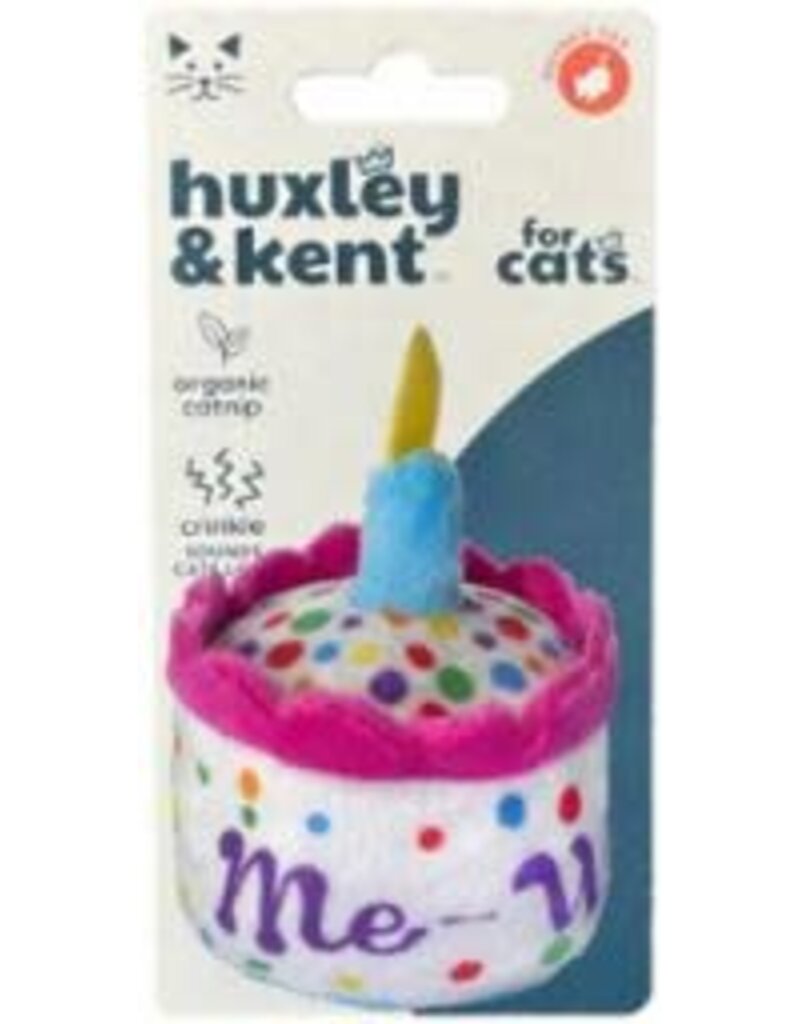 Huxley&Kent H&K C MEWOW CAKE ORGANIC CATNIP PLUSH CRNK